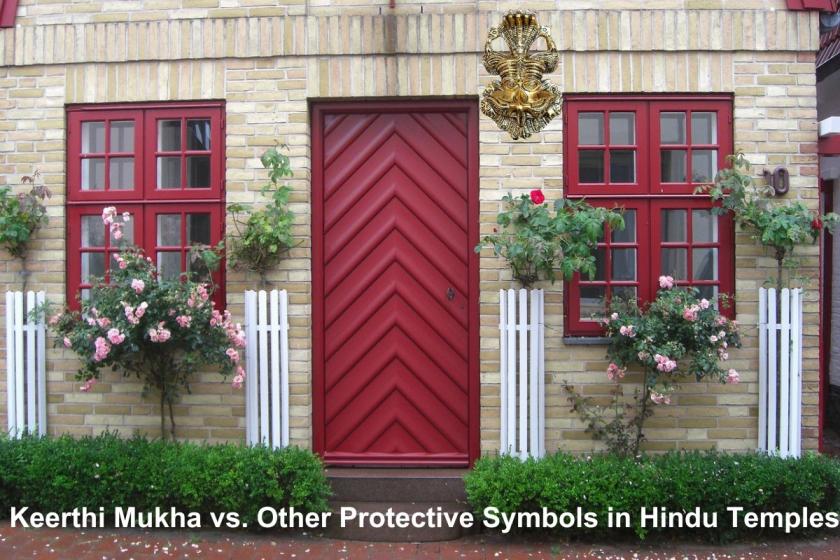 Keerthi Mukha vs. Other Protective Symbols in Hindu Temples