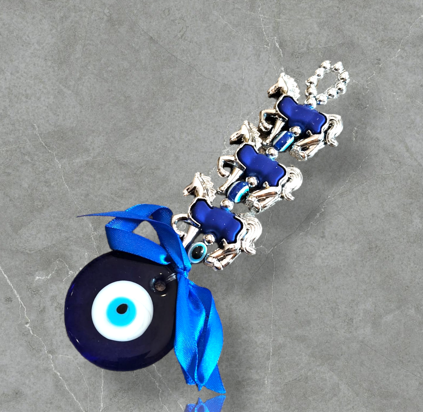 Evil Eye with 3 Horses