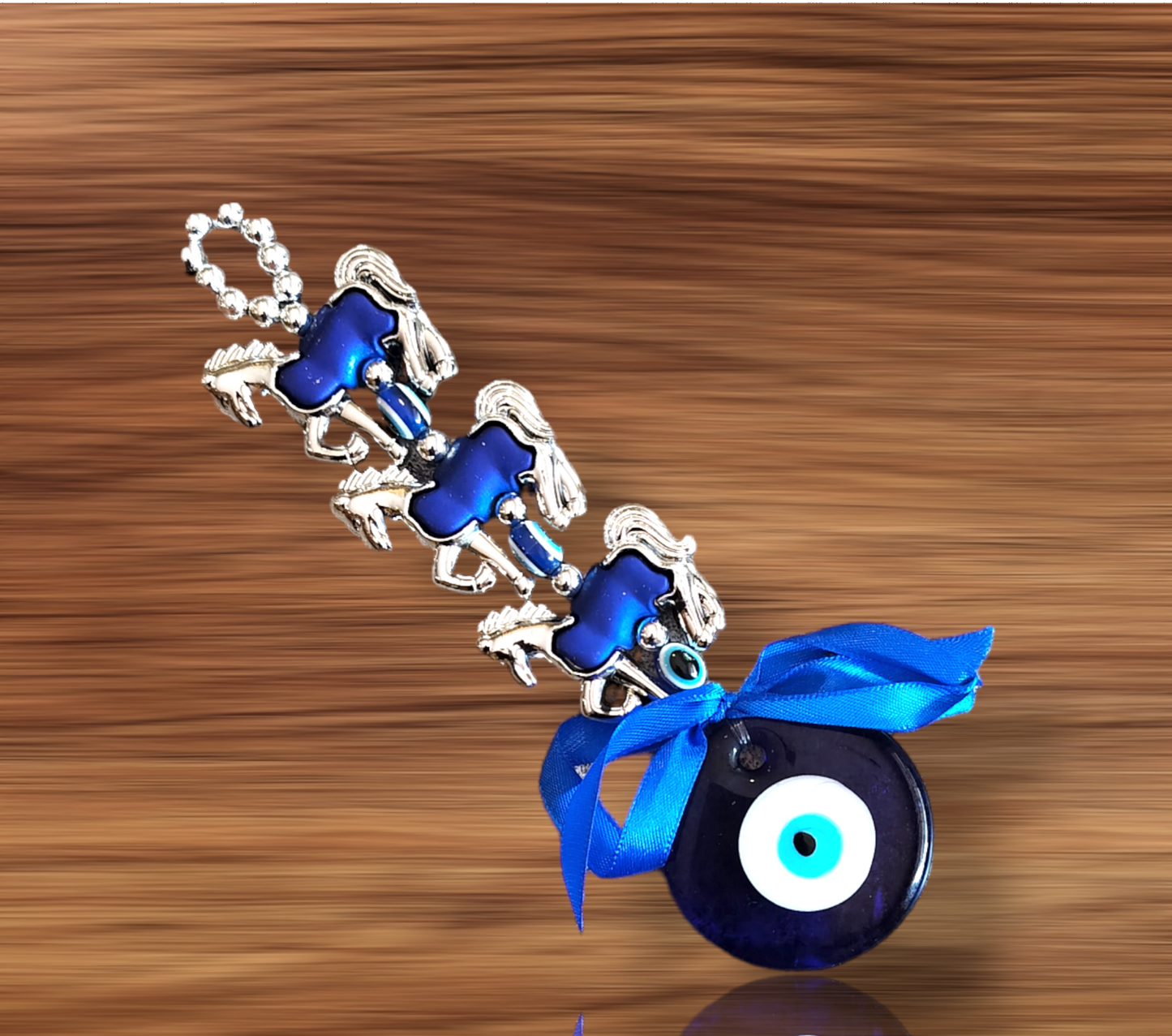 Evil Eye with 3 Horses