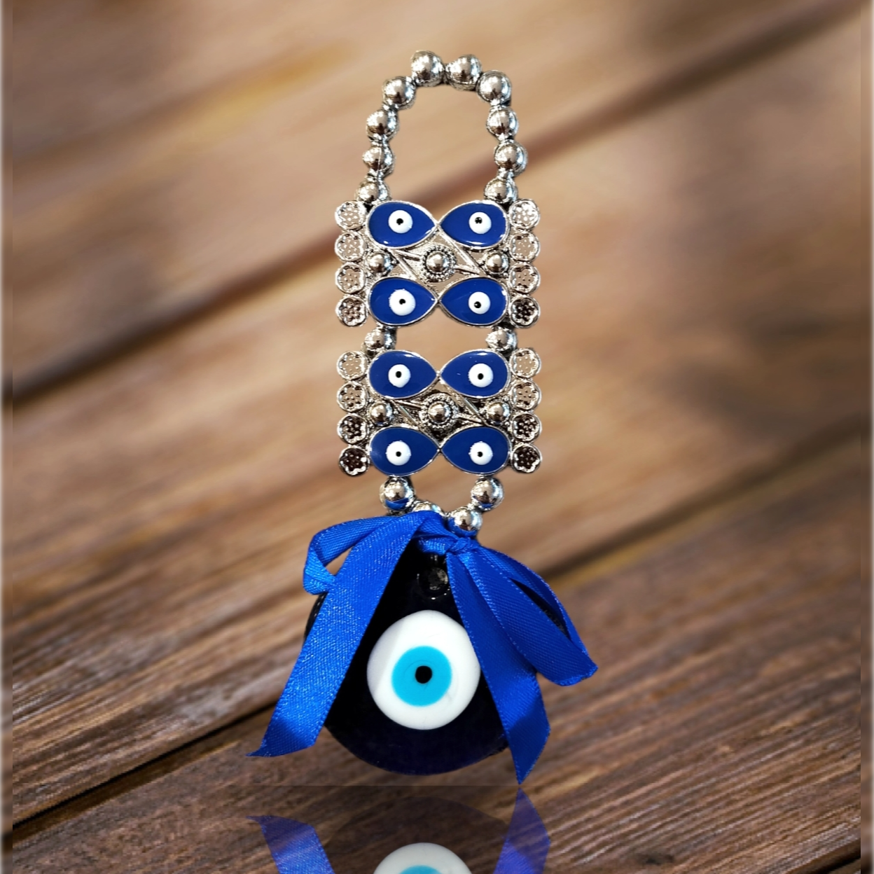 Evil Eye Amulet with 7 eyes for Protection, Good Luck and Prosperity