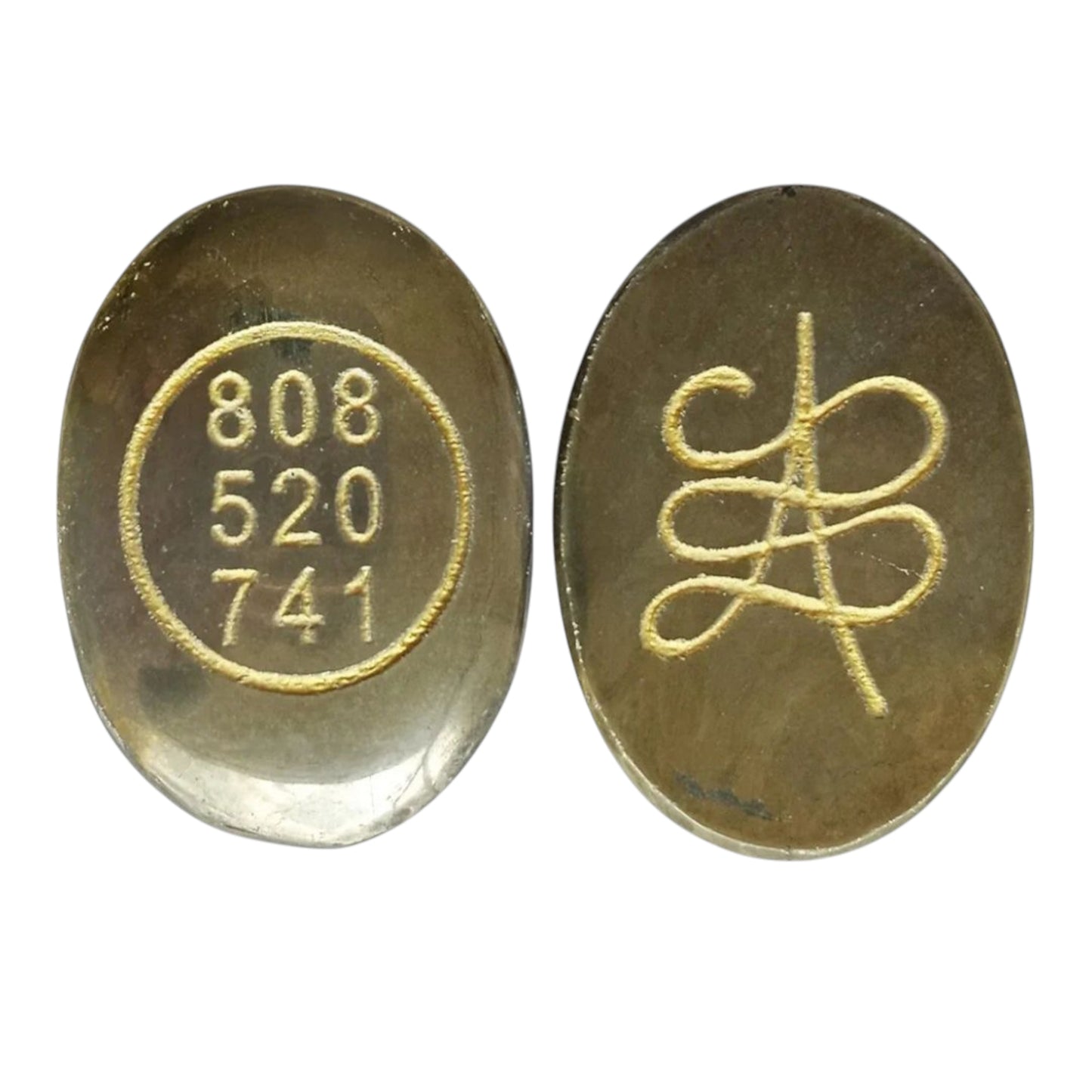 Zebu Coin Pyrite for Good Luck Prosperity And Positivity - Energised