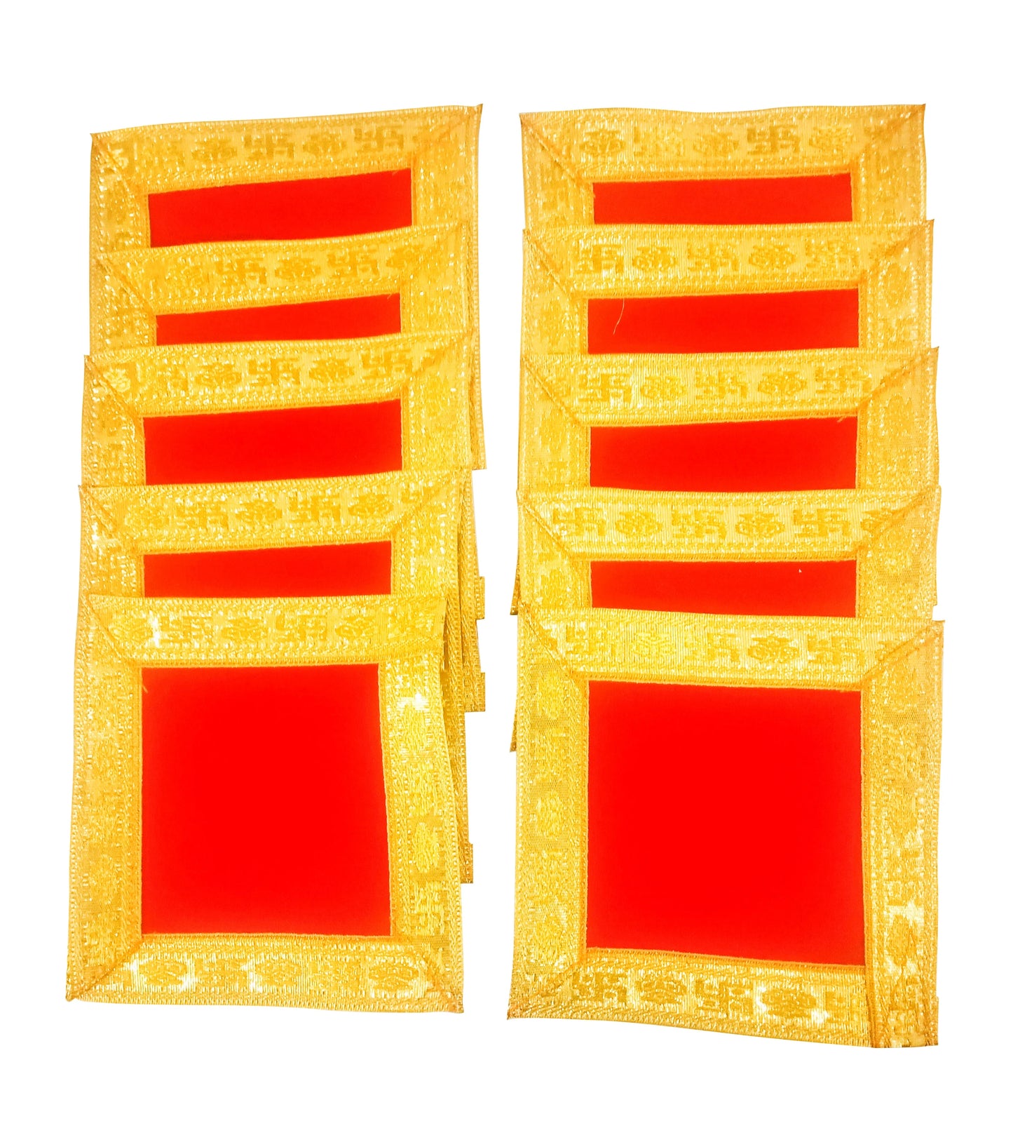 Velvet Aasan Cloth Placed with Idol – Perfect for Pooja Mandir and Spiritual Ceremonies
