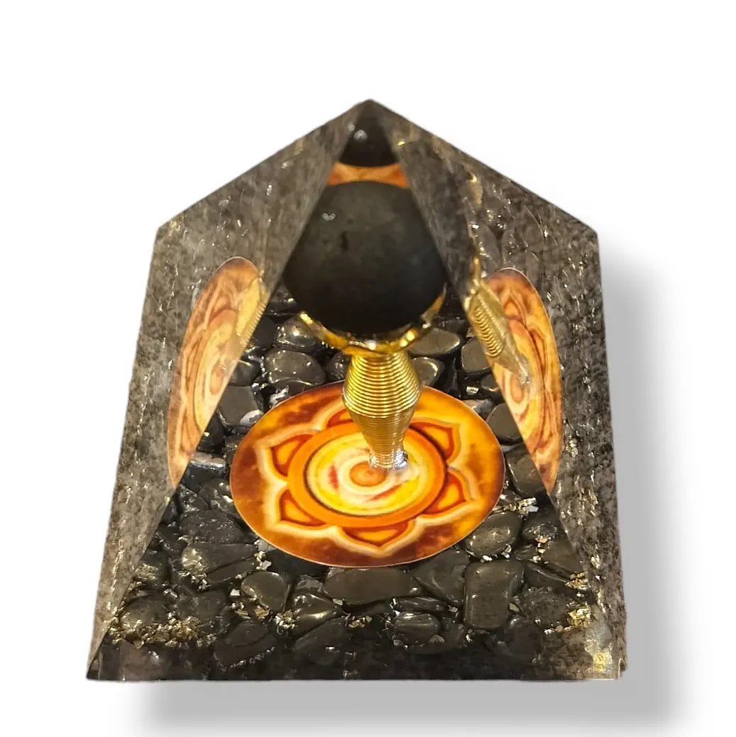Pyramid Nubian Pyrite Stones