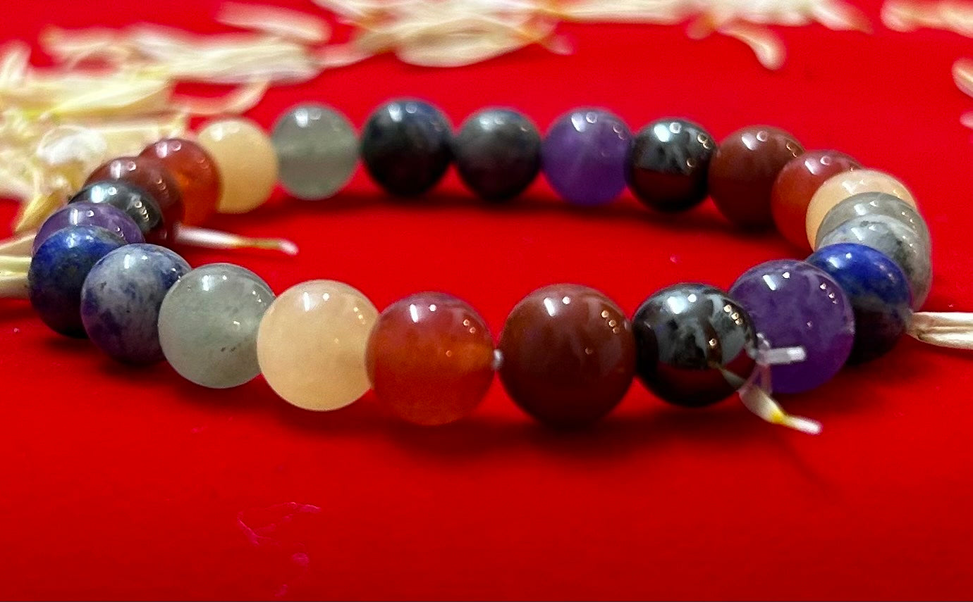 Bracelet Divine 7 chakras Reiki Healing and Protection Bracelet