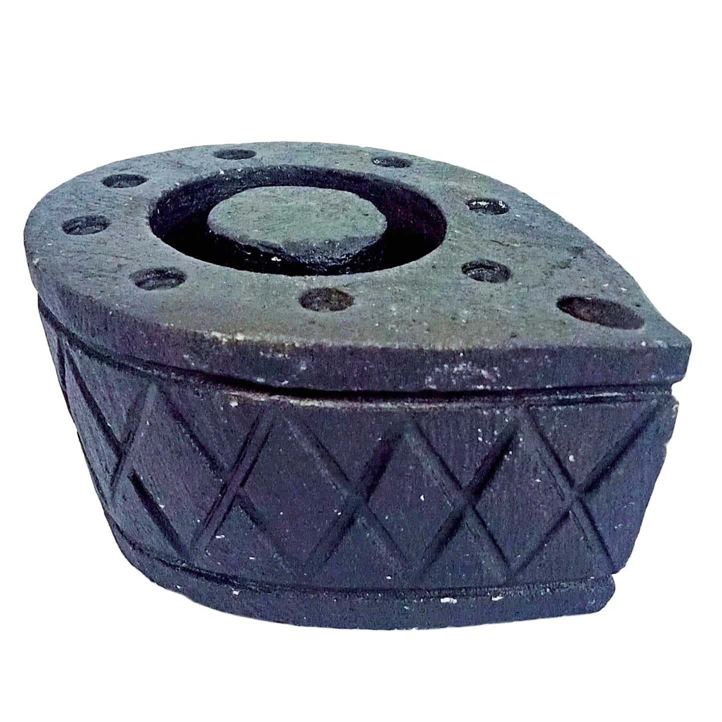 Sandstone Diya for Meditation – 4 Inch Handcrafted Decorative Diya with Natural Finish