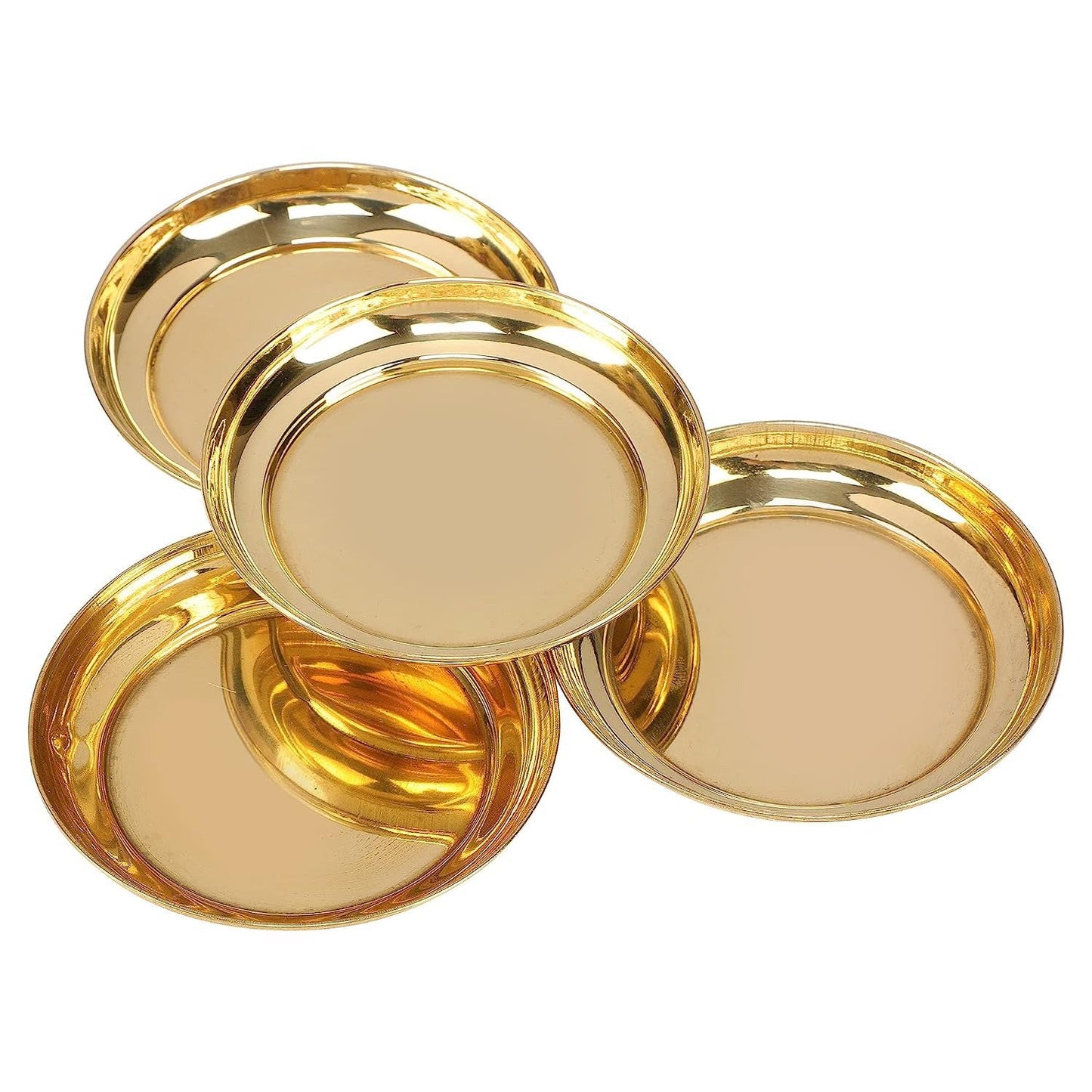 Brass Hand Plate for Pooja