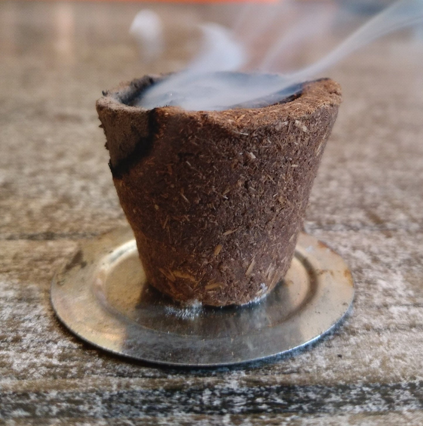 Dhoop Cups Cow Dung Scented Organic Sambrani Cups - Pack of 12
