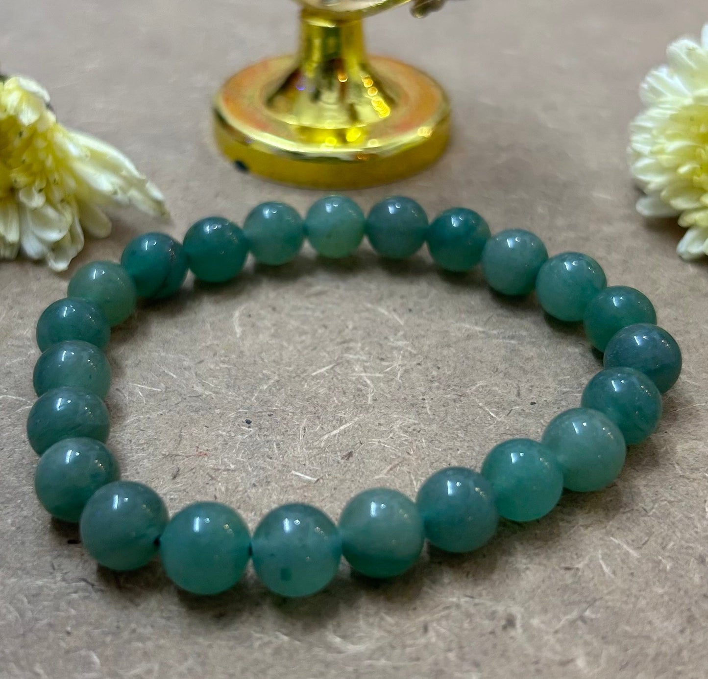 Bracelet Green Aventurine Reiki Healing and Protection Bracelet