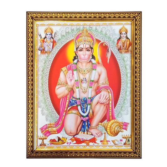 Hanumanji Sitting Photo Frame