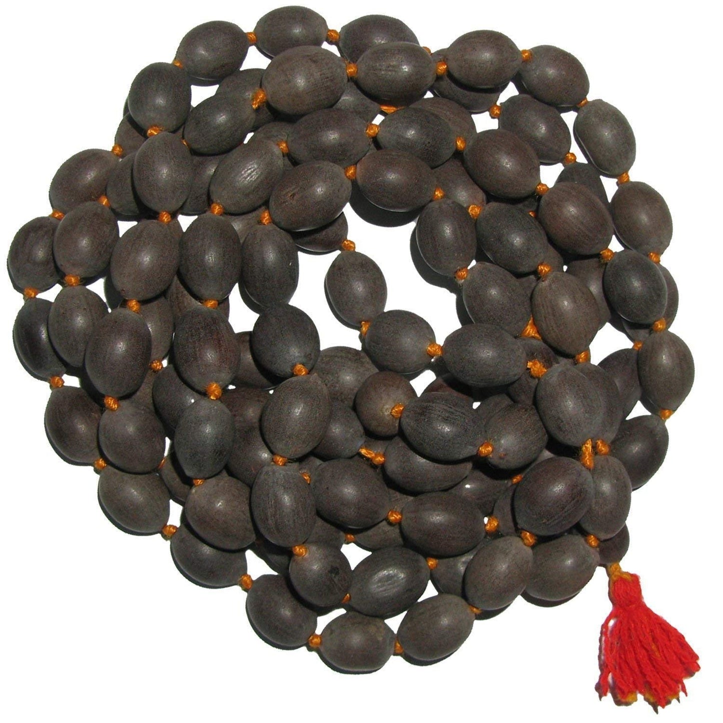 Jaap Mala Kamal Gatta Mala made from 108 lotus seeds, symbolizing Goddess Lakshmi’s divine blessings for wealth and prosperity.