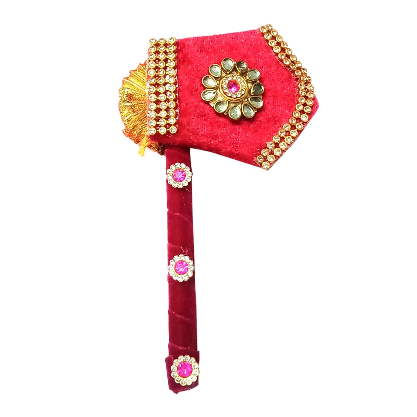Designer fan for temple
