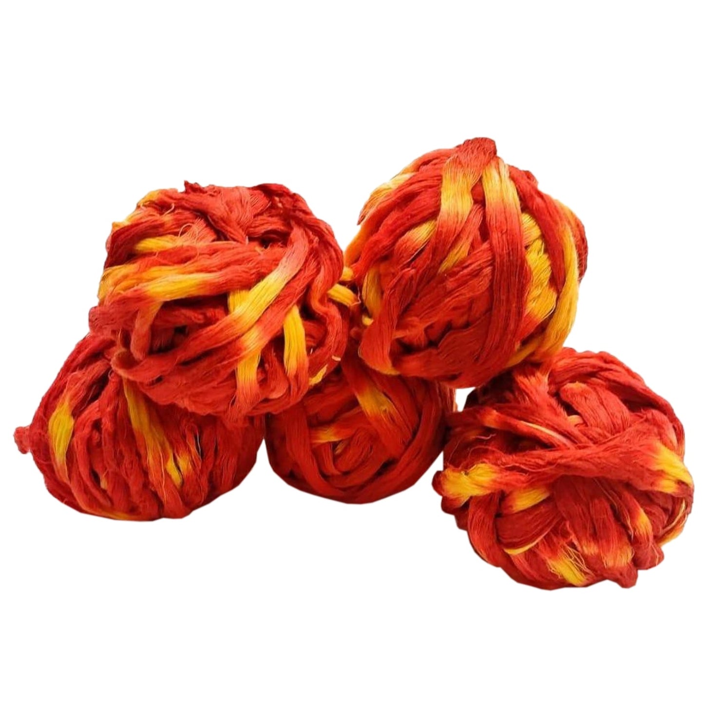 Moli (Round) / Kalava for Pooja - Pack of 5 (Color : Red, Yellow)