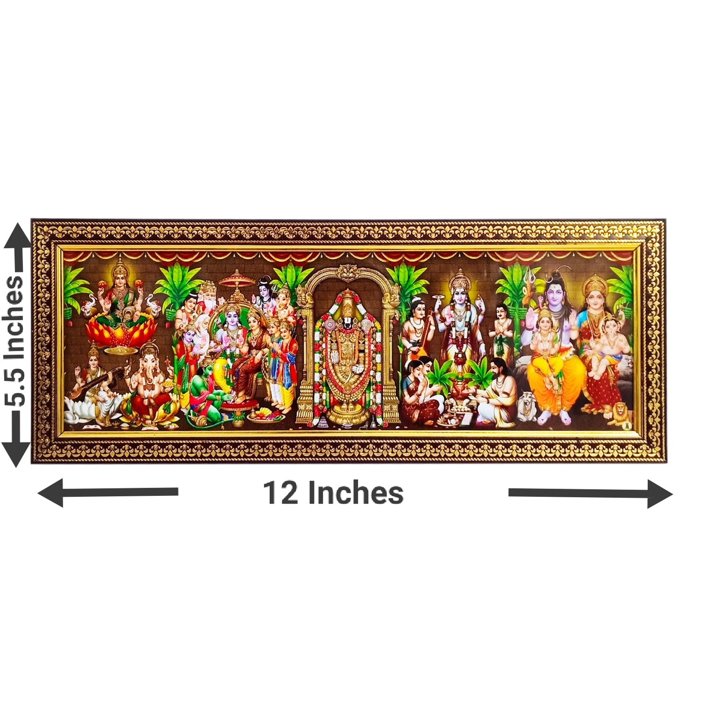 All Devatas (Laxmi Ganesh Saraswati, Ram Pattabhishekam, Balaji, SatyaNarayana Bhagwan, Shiv Pariwar)