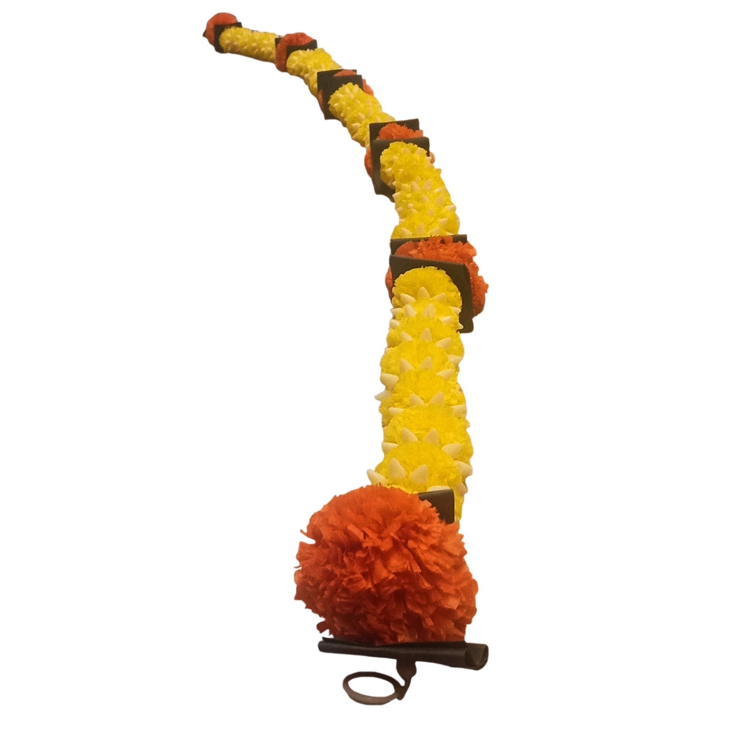 Toran Genda Flower with Leaves Door Hanging/ Bandarwal /Toran for Door (60 Inches)