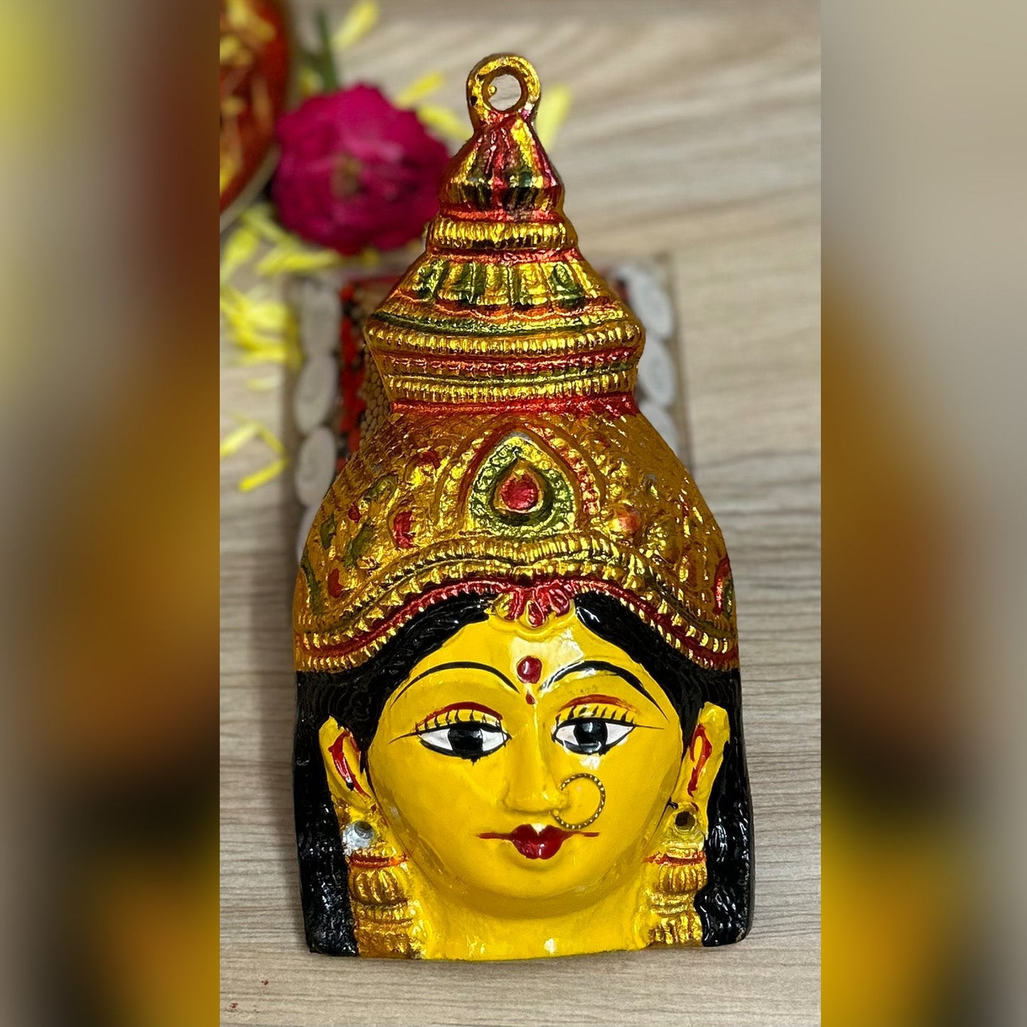 Varalaxmi Maata / Ammavari Face - Yellow