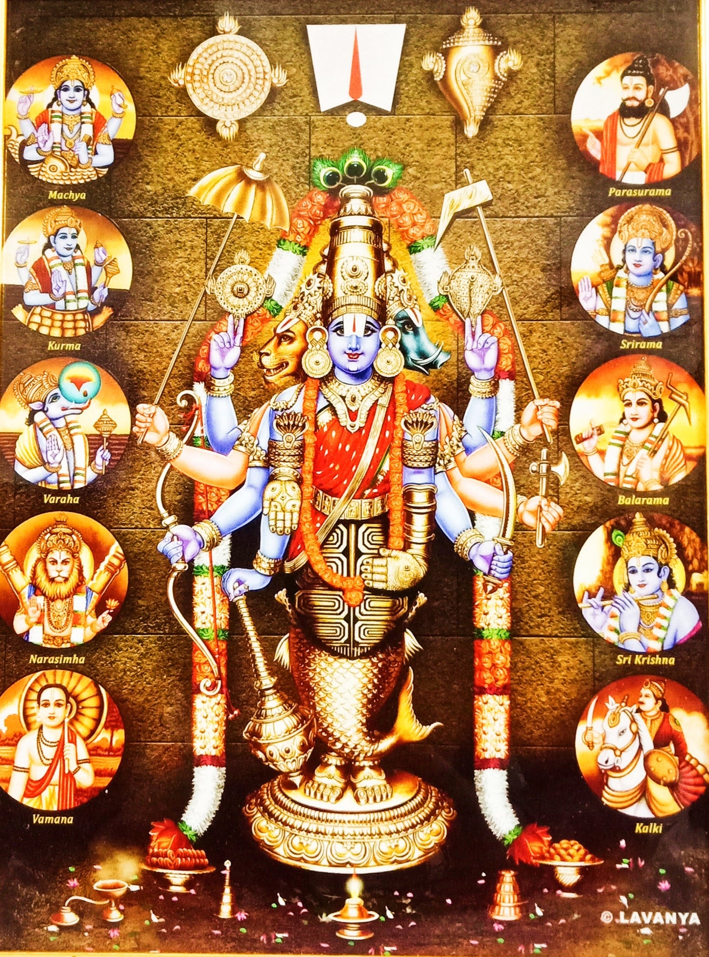 Dashavtaar Photo Frame