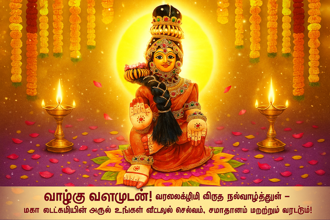 Varalakshmi Vratam – A Celebration of Grace, Prosperity & Devotion