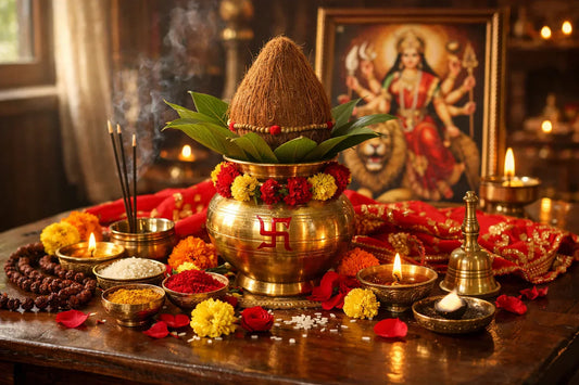 Chaitra Navratri 2026: Pooja Samagri, Ghatasthapana Muhurat & Har Din Ka Rang — Complete Guide