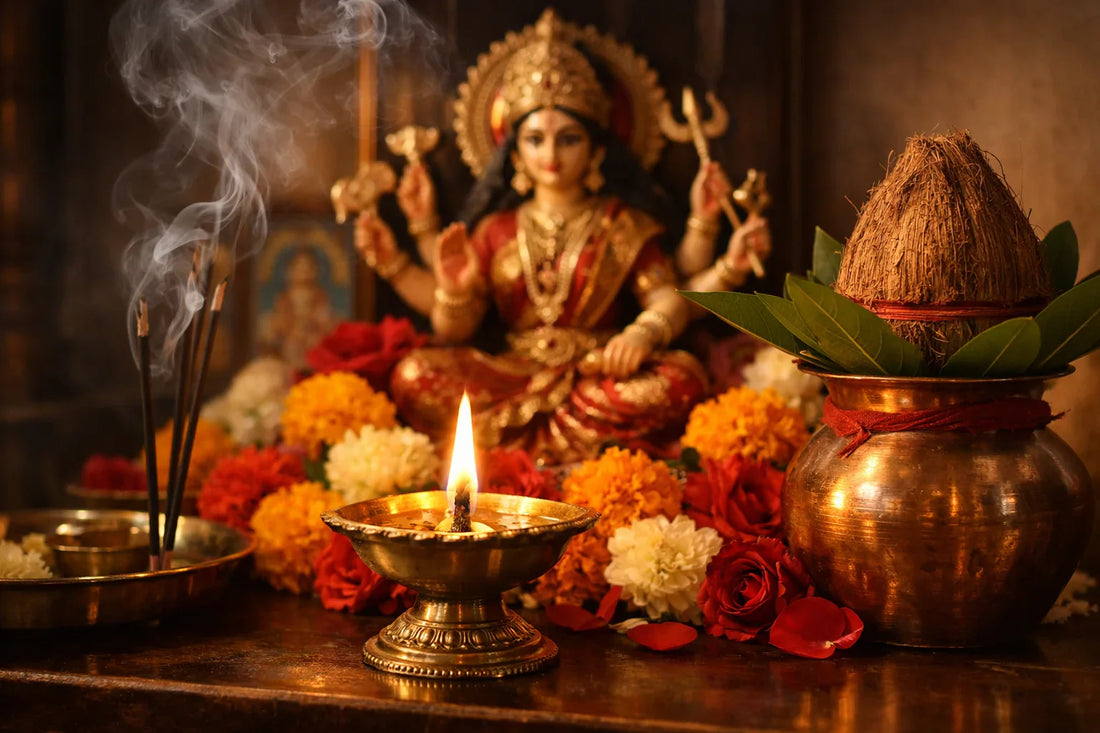 Diyas and Agarbatti for Navratri — What to Use, Why It Matters, and What Most People Get Wrong