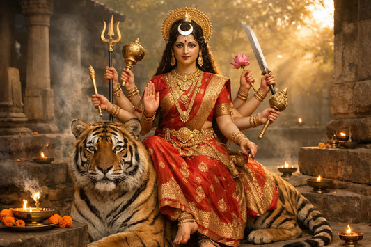 Navratri Day 3 — Maa Chandraghanta Puja Vidhi, Mantra, Kheer Bhog Aur Unki Warrior Story | Chaitra Navratri 2026