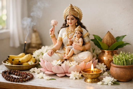 Navratri Day 5 — Maa Skandamata Puja Vidhi, Mantra, Kela Bhog Aur Unki Kahani | Chaitra Navratri 2026