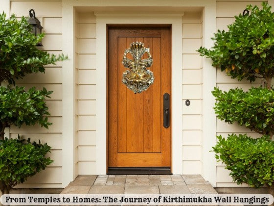 From Temples to Homes: The Journey of Kirthimukha Wall Hangings