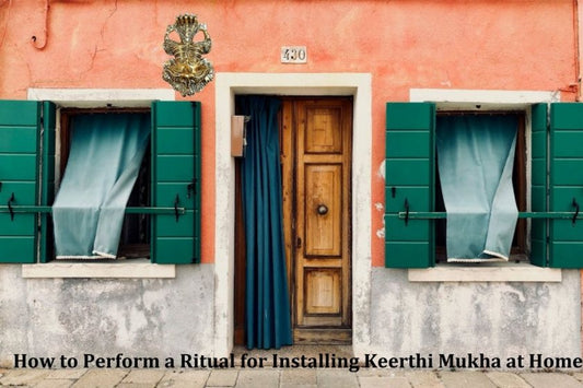 How to Perform a Ritual for Installing Keerthi Mukha at Home