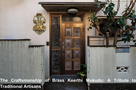 The Craftsmanship of Brass Keerthi Mukudu: A Tribute to Traditional Artisans