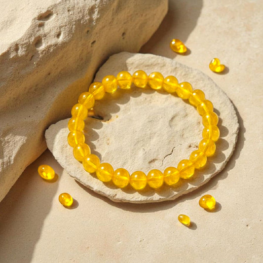 Bracelet Citrine Certified AAA Grade Bracelet for Money, Wealth and Good Luck
