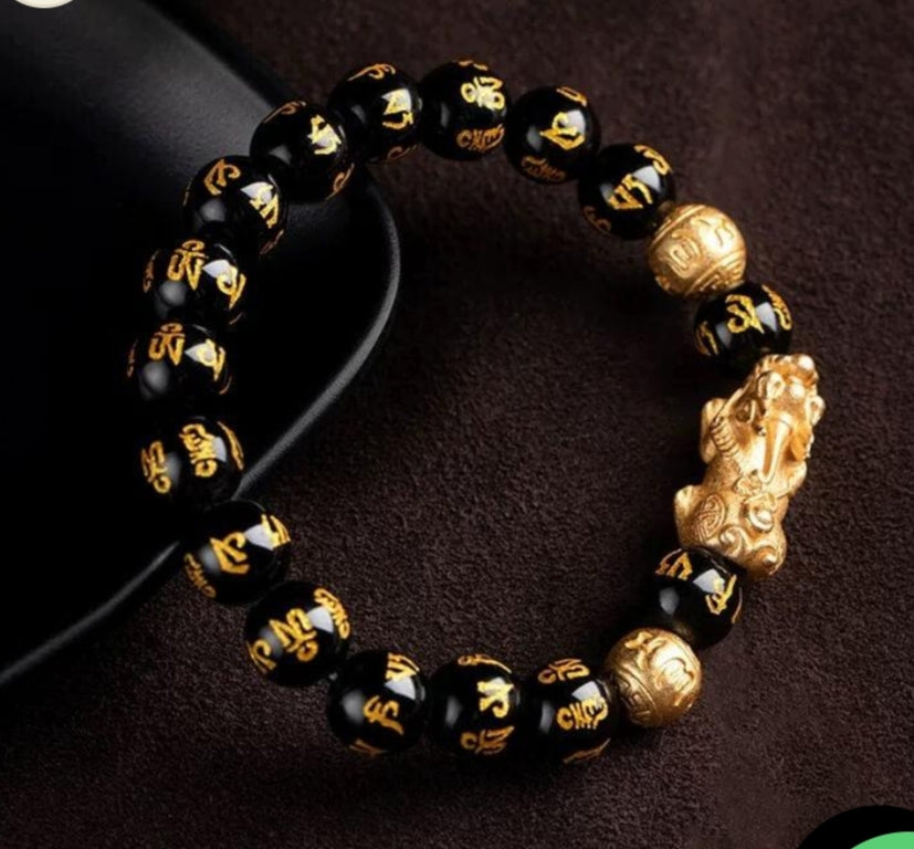 Bracelet Pixiu Bracelet for Protection, Wealth and Good Fortune