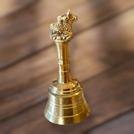 Brass Bell Nandi - 4 Inches Height