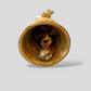 Brass Bell for Home Temple Pooja and Gifting - 3.2 Inches