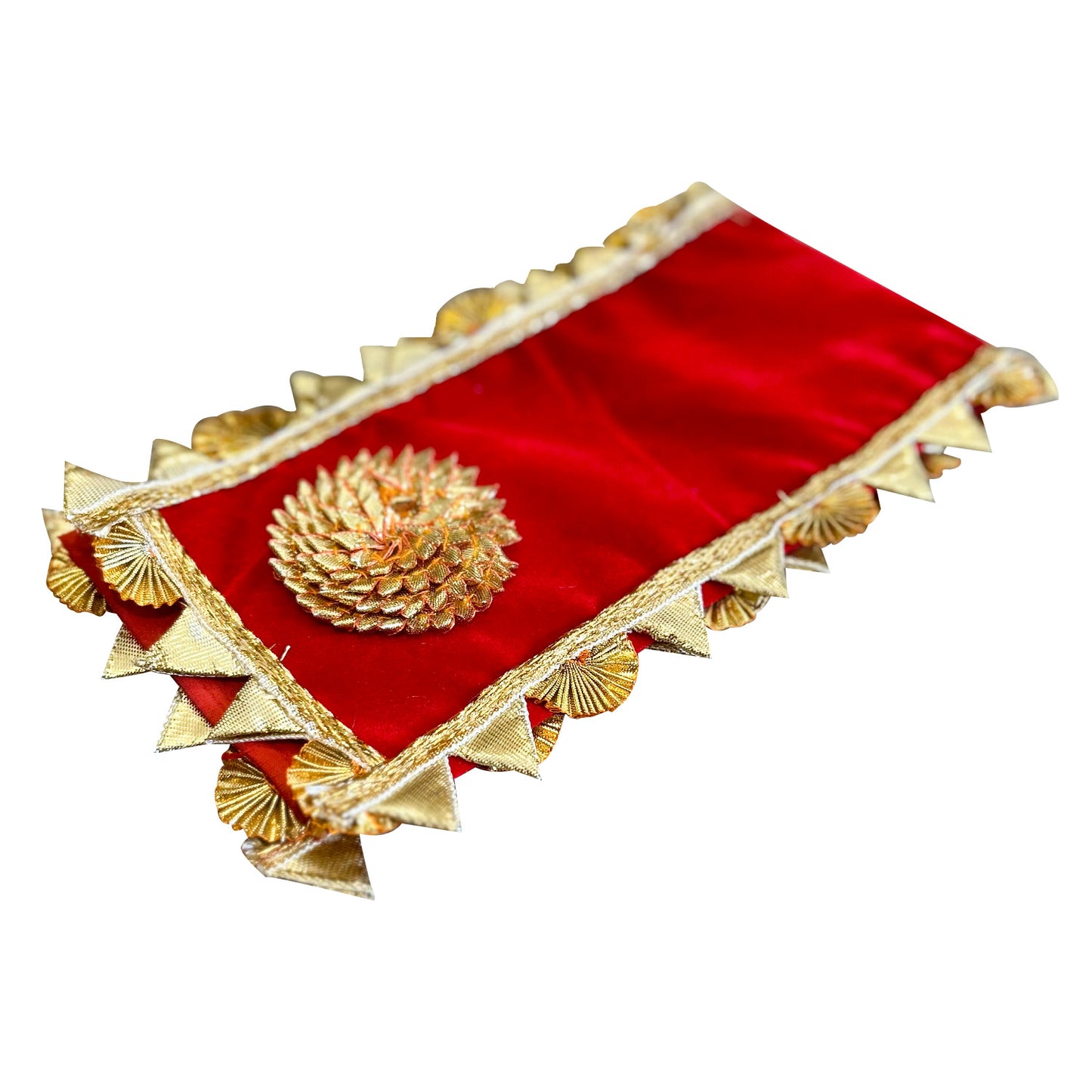 Premium Velvet Dupatta for Maata / Ganpati / Radha Krishna Idol