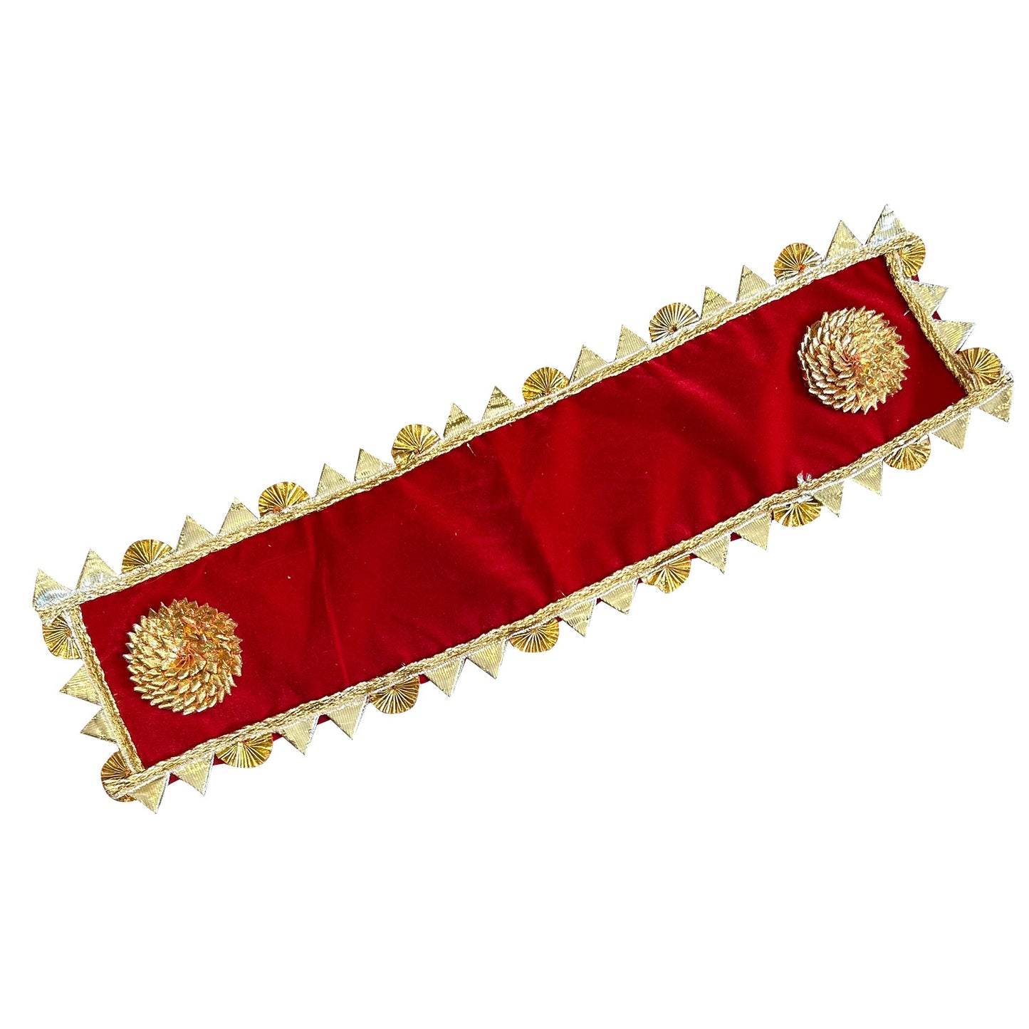 Premium Velvet Dupatta for Maata / Ganpati / Radha Krishna Idol