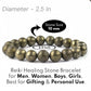 Bracelet Pyrite Polished Bracelet for Wealth, Protection & Grounding Energy