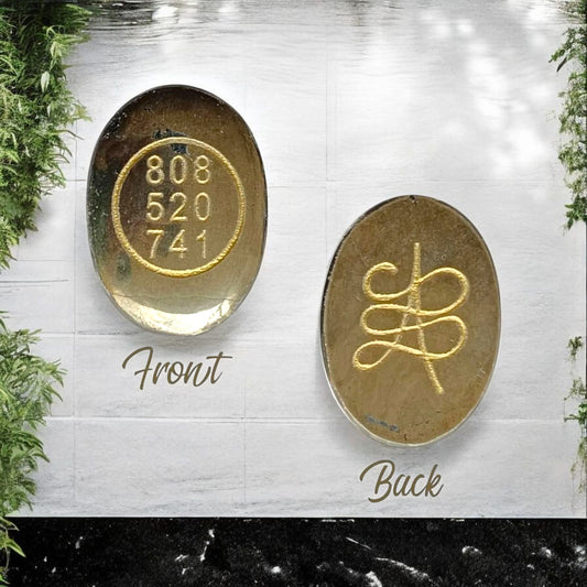 Zebu Coin Pyrite for Good Luck Prosperity And Positivity - Energised