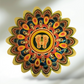 Rangoli Sticker Self Adhesive Festive Floor Sticker for Home and Pooja Room (8 - 10 inches diameter)