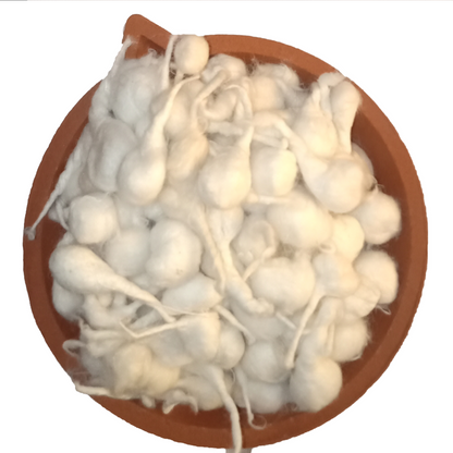 🎁 Pooja Batti Cotton White Round Pooja Batti Wicks for Diya (100% off)