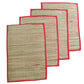 Handmade Kusha Aasan Set – Organic, Eco-Friendly Prayer Mats for Hindu Rituals and Puja (Pack of 4, 14*18 Inches)