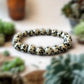 Bracelet Natural Certified Dalmatian Jasper Bracelet for Emotional Healing