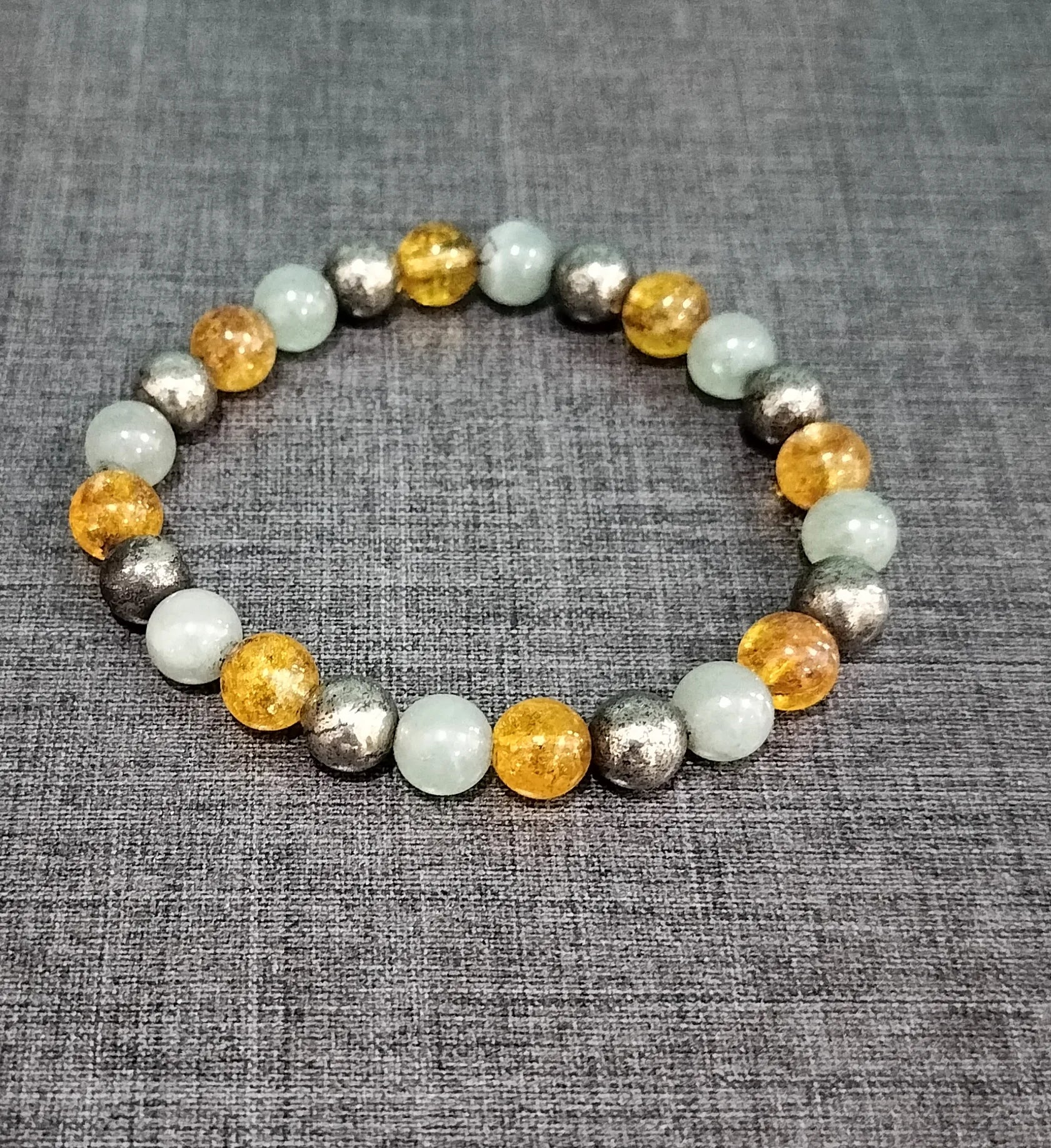 Money Magnet Bracelet for wealth and prosperity with infinity symbol – Feng Shui energy bracelet.