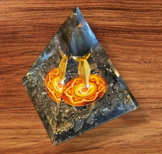 Pyramid Nubian Pyrite Stones 