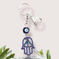 Evil Eye Hand Keychain