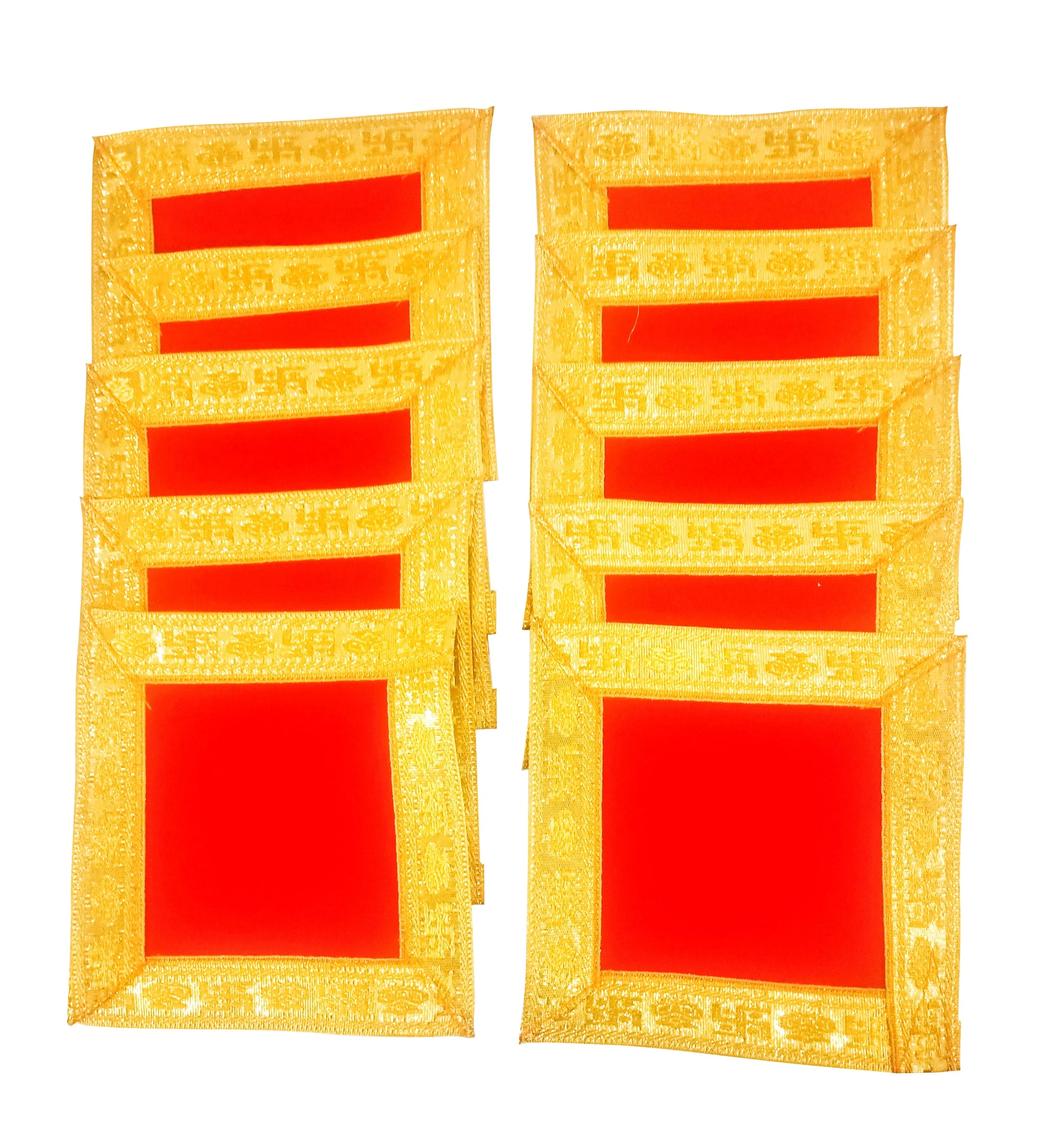 Velvet Aasan Cloth Placed with Idol – Perfect for Pooja Mandir and Spiritual Ceremonies