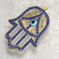Evil Eye Hand Keychain