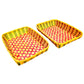 Natural Bamboo Basket for Home Decor – Traditional 14x21 Inch Storage Solution for Festivals