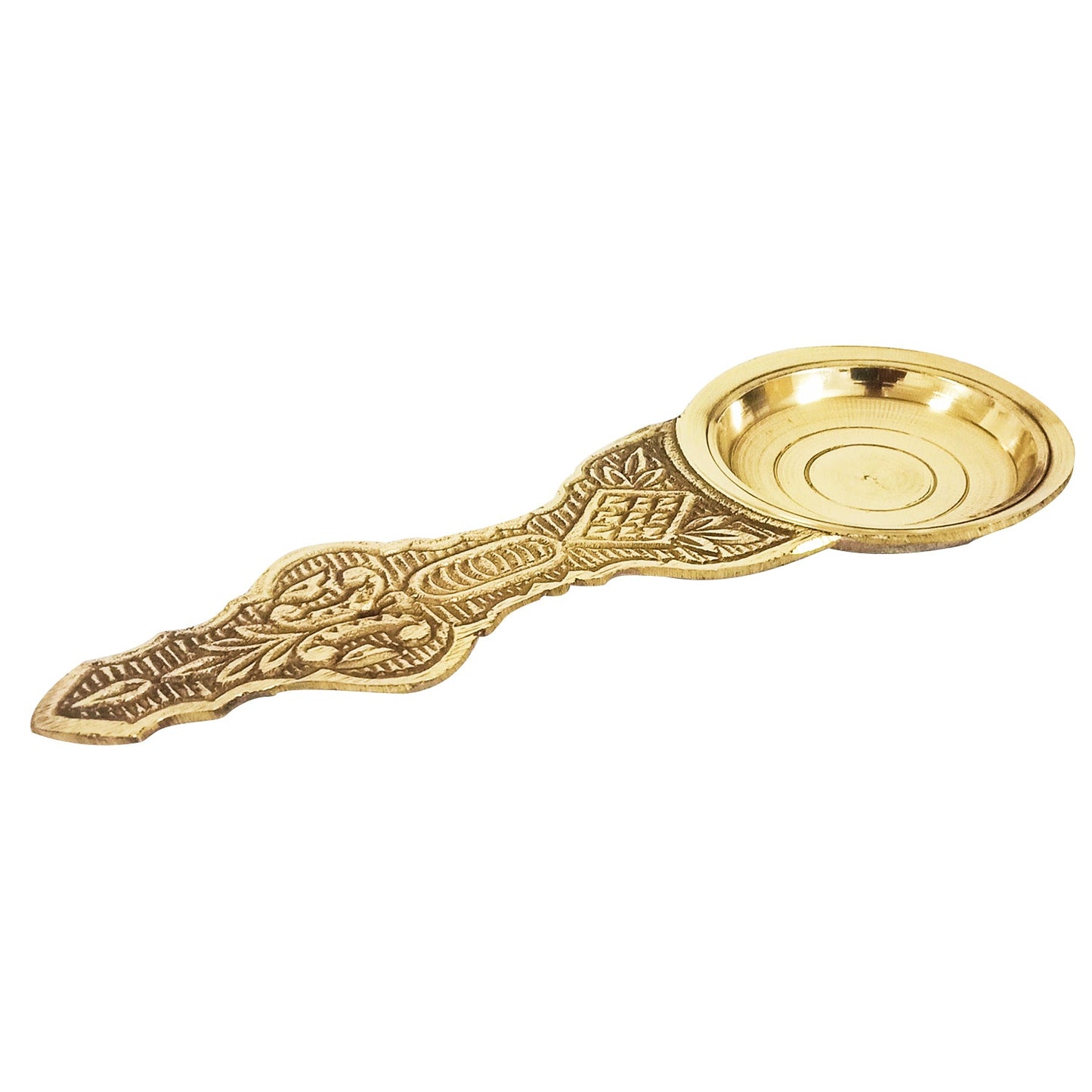 Brass Dhoop Diya / Aarti Kapoor Holder Flat