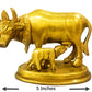 Brass Kamdhenu Cow with Calf