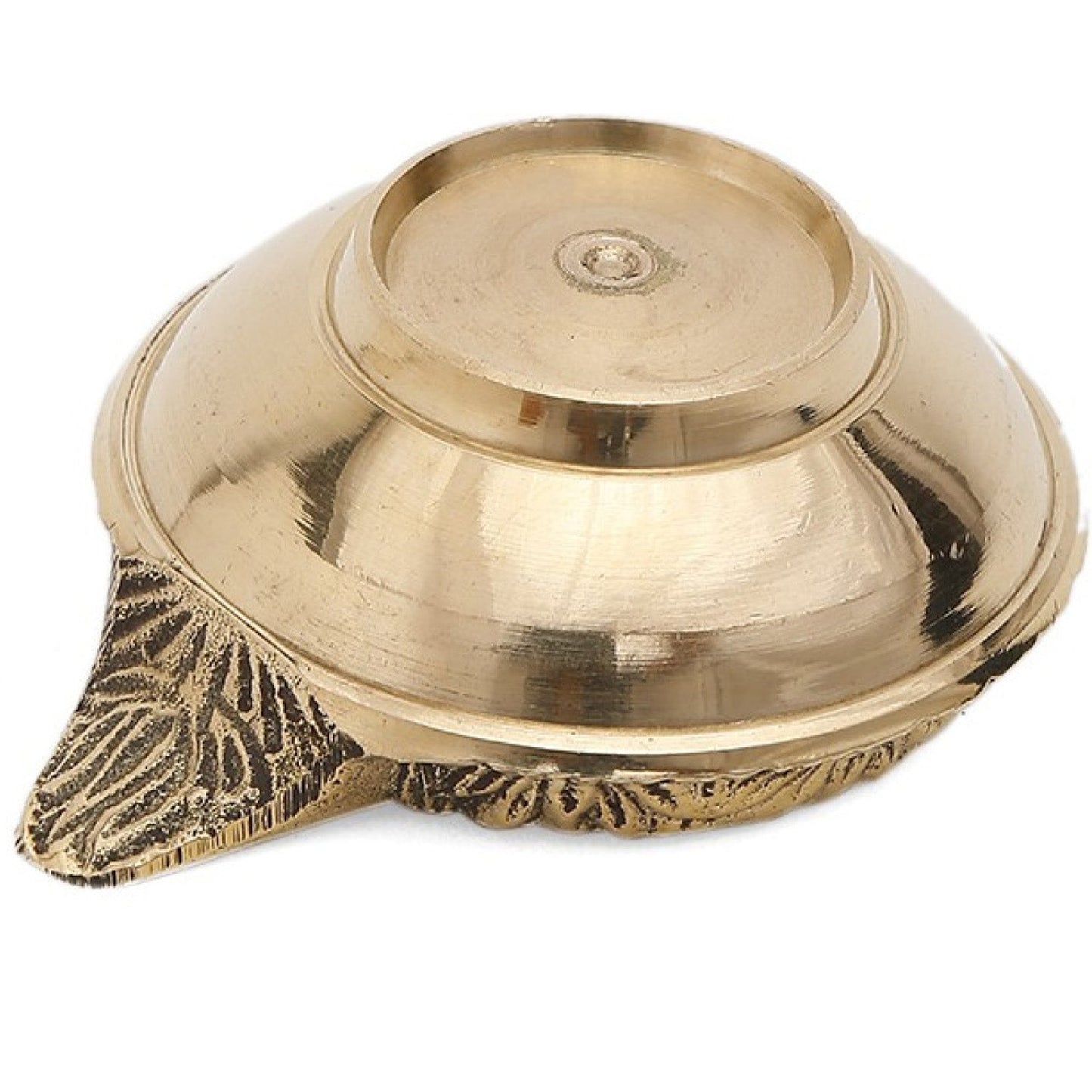 Brass Diya Kuber Diya for Pooja - Pack of 2