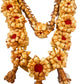 Traditional photo frame mala made from sandalwood bark chips – 26 inch